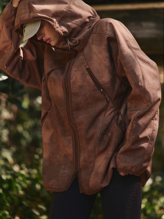Free People Jackets & Blazers - Free People Canyon Crushin Hooded Jacket